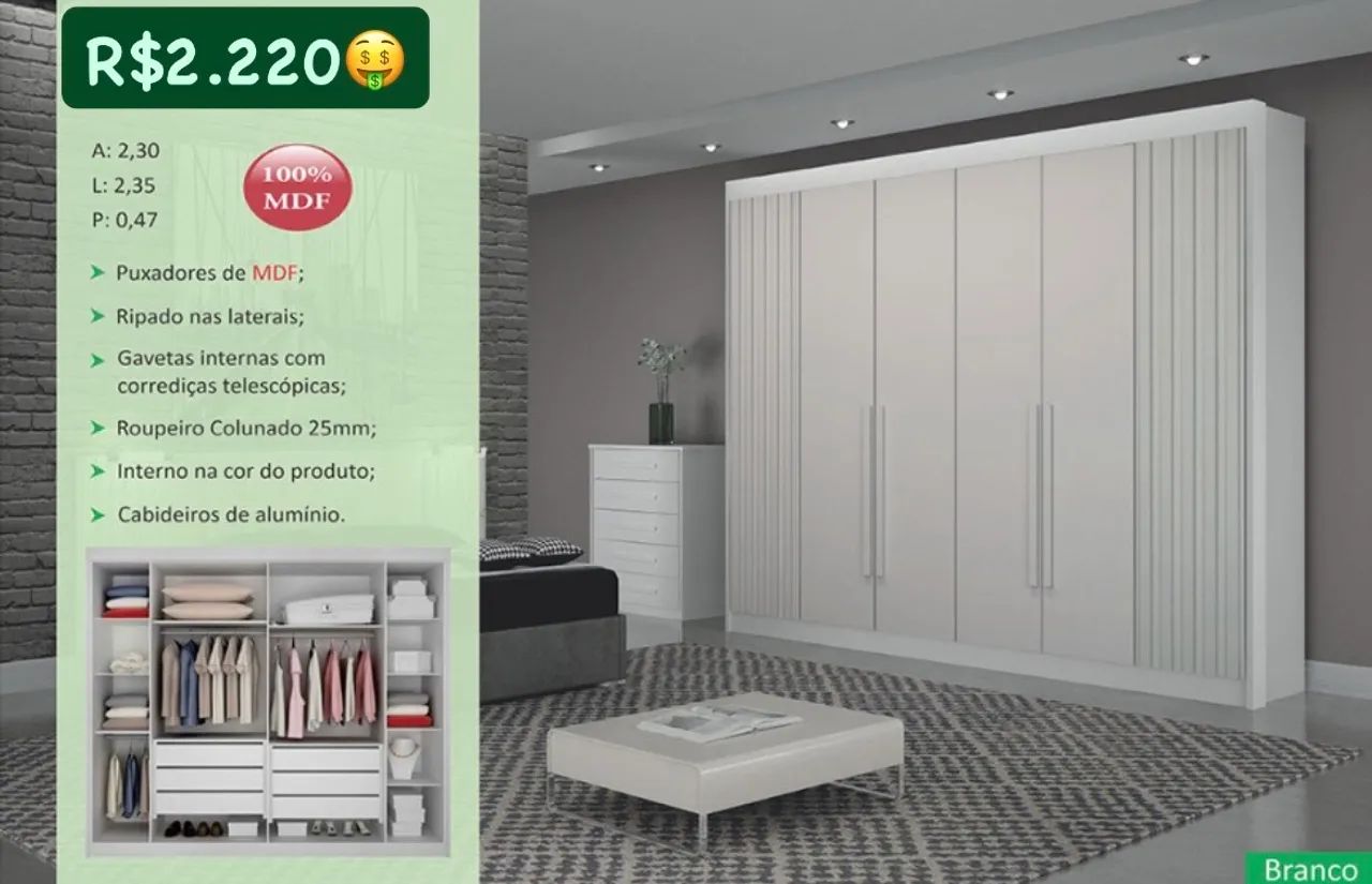 Guarda Roupa S482
