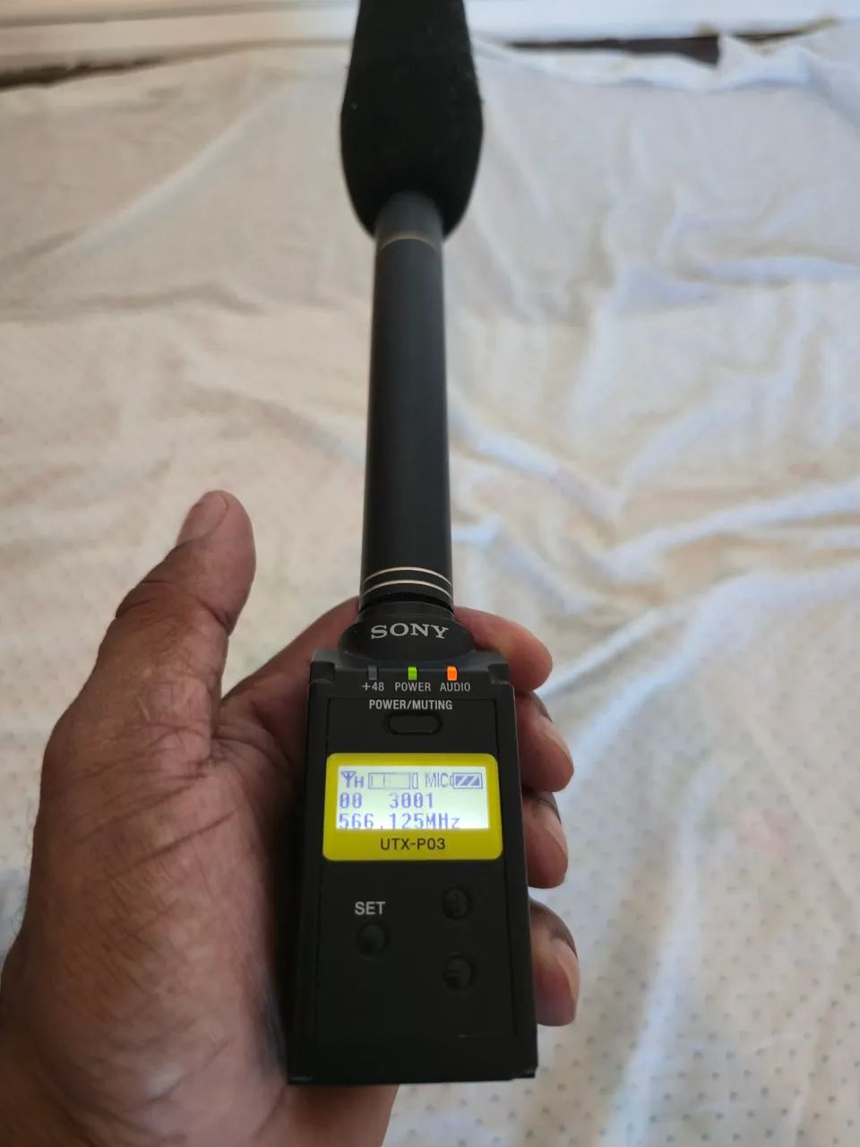 Microfone lapela Sony com Microfone 422080649081006081