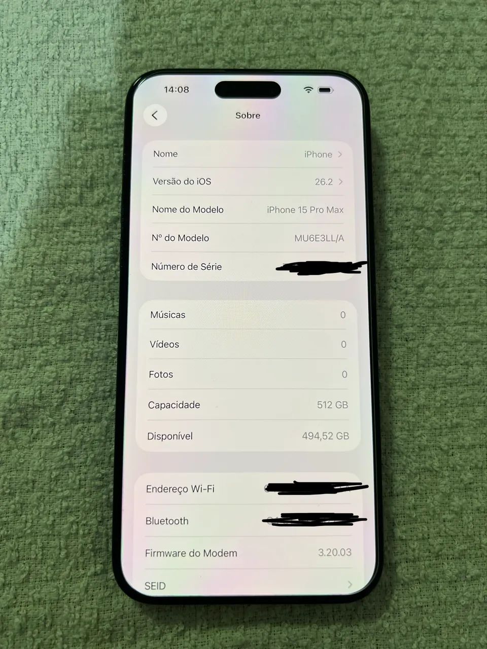 iPhone 15 Pro Max 512gb - Azul  - Foto 5
