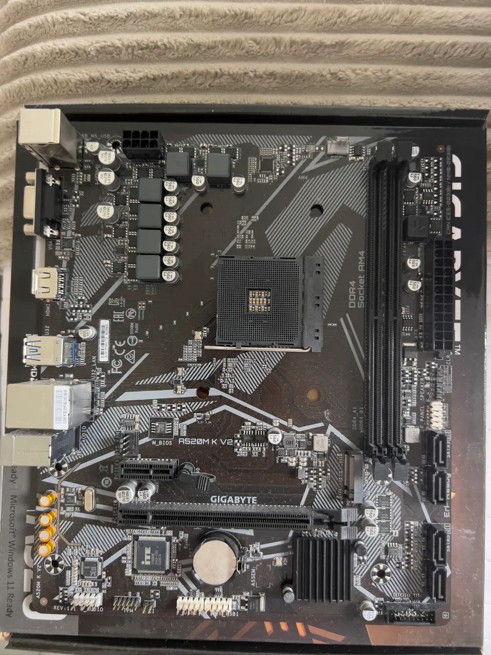 placa mãe ab520M K V2 - Foto 2