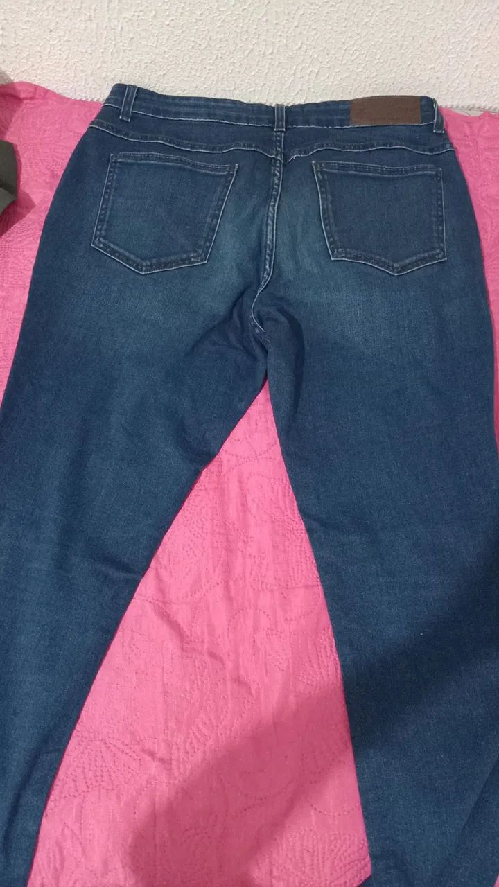 Short jeans tam 44 e Calça jeans tam 44/34 - Foto 4
