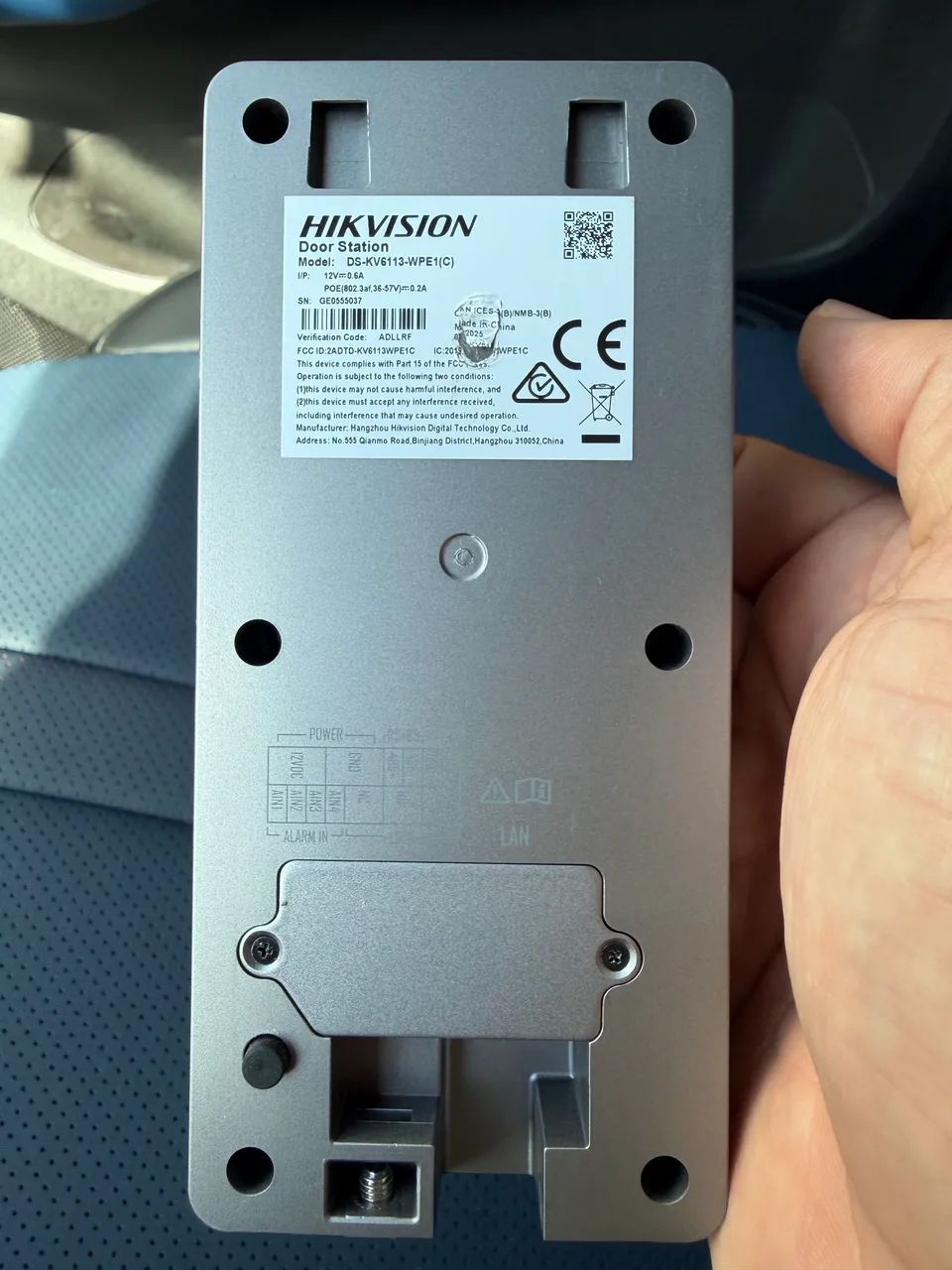 Módulo Interfone Hikvision DS-KV6113 - Foto 3