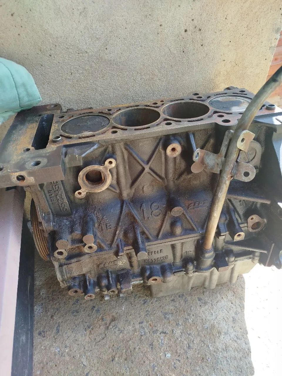 Bloco do motor e-torq 1.8 16v 
