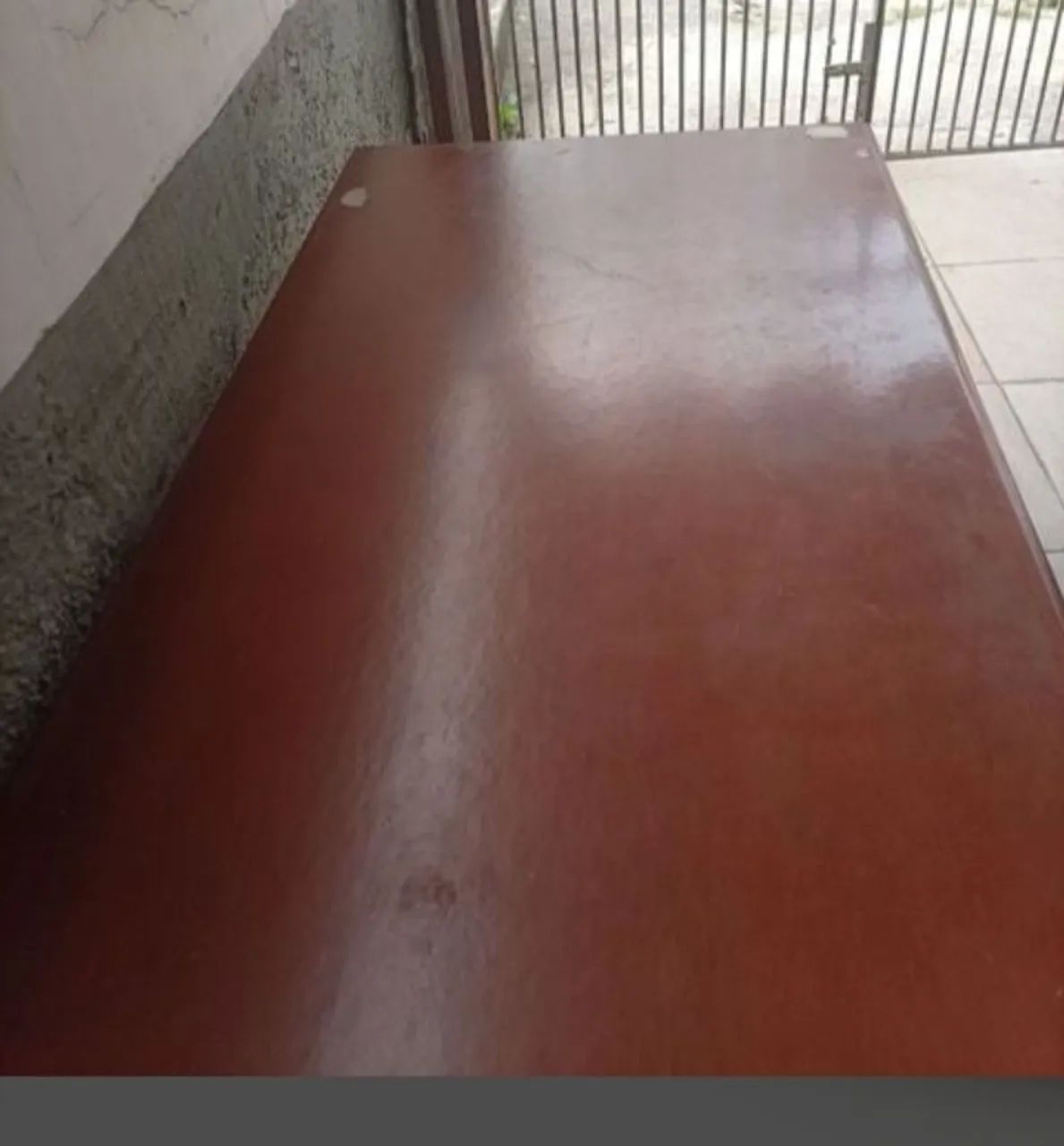 Mesa de jantar americana em madeira  - Foto 5