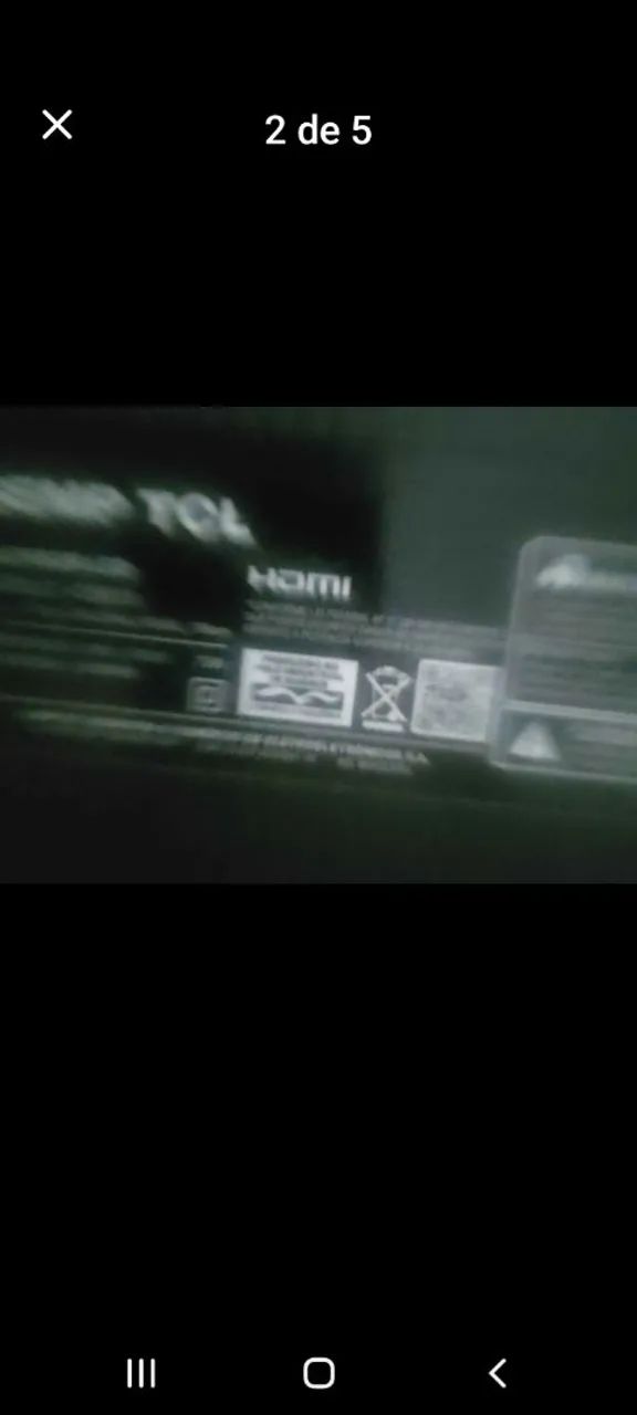 Tv 43 polegadas funcionando perfeitamente mas as vezes apresenta algumas falhas no led - Foto 2