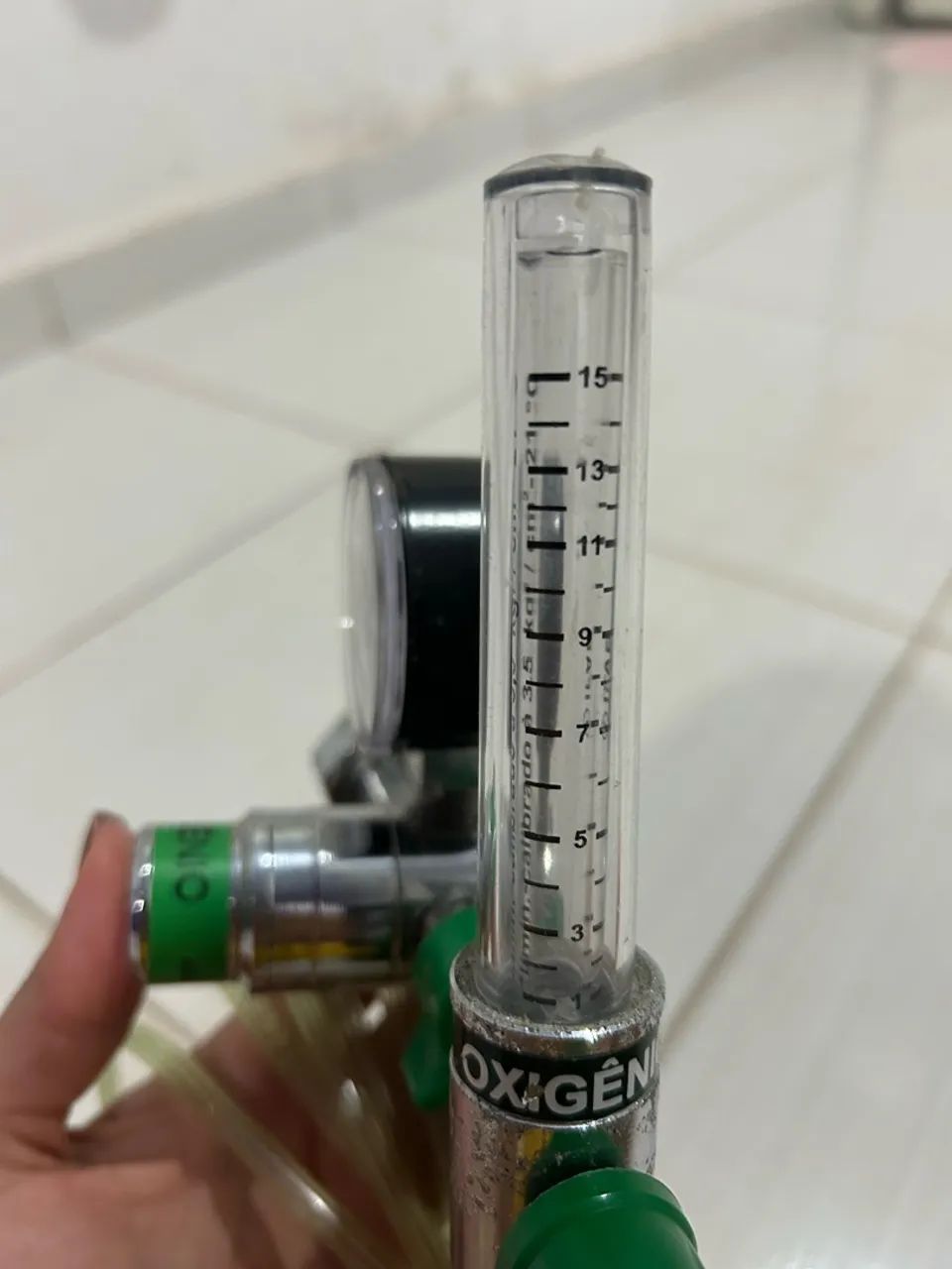 Fluxometro de oxigênio  - Foto 2