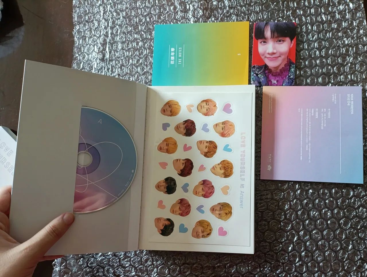 Álbum BTS - Love Yourself: Answer Versão S + Photocard Original Jhope - Foto 2