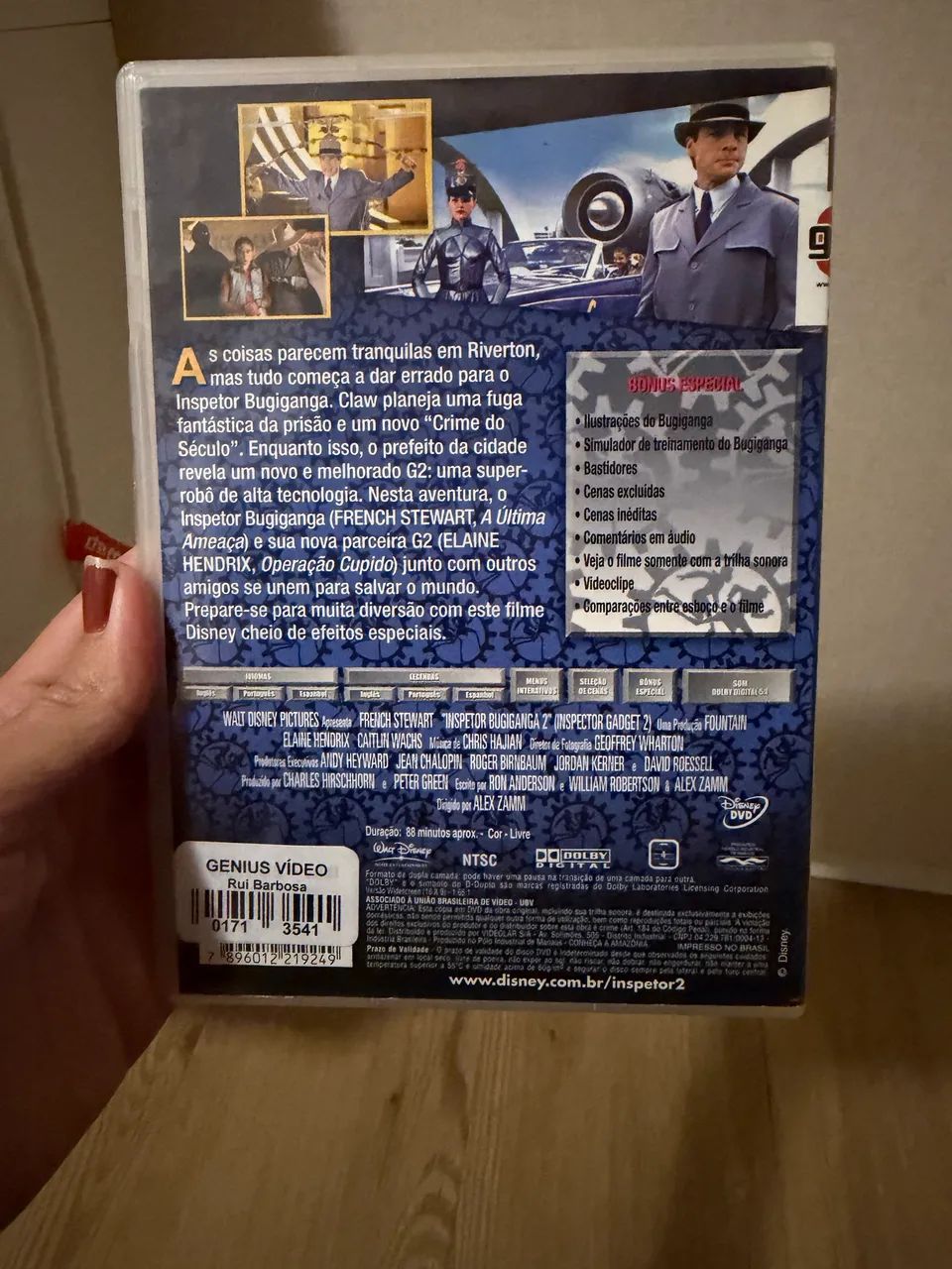 DVD Inspetor Bugiganga 2 - Foto 2