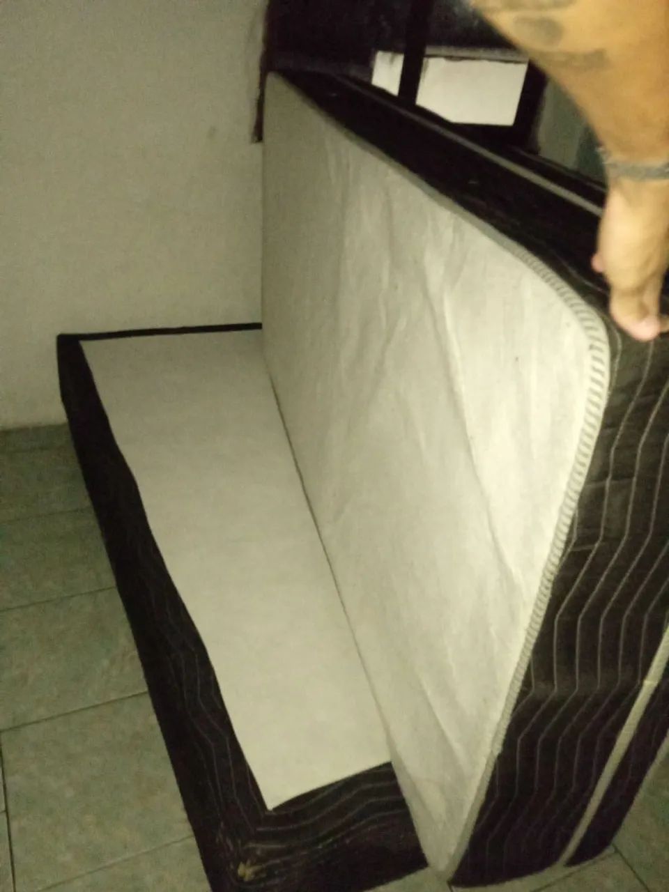 Cama Box Solteiro + Colchão 