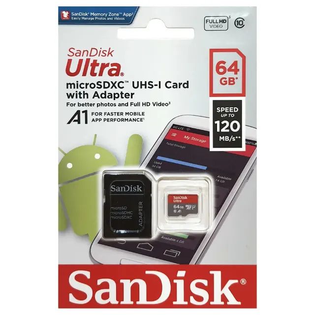 Cartão de Memória Sandisk 64 GB - Foto 2