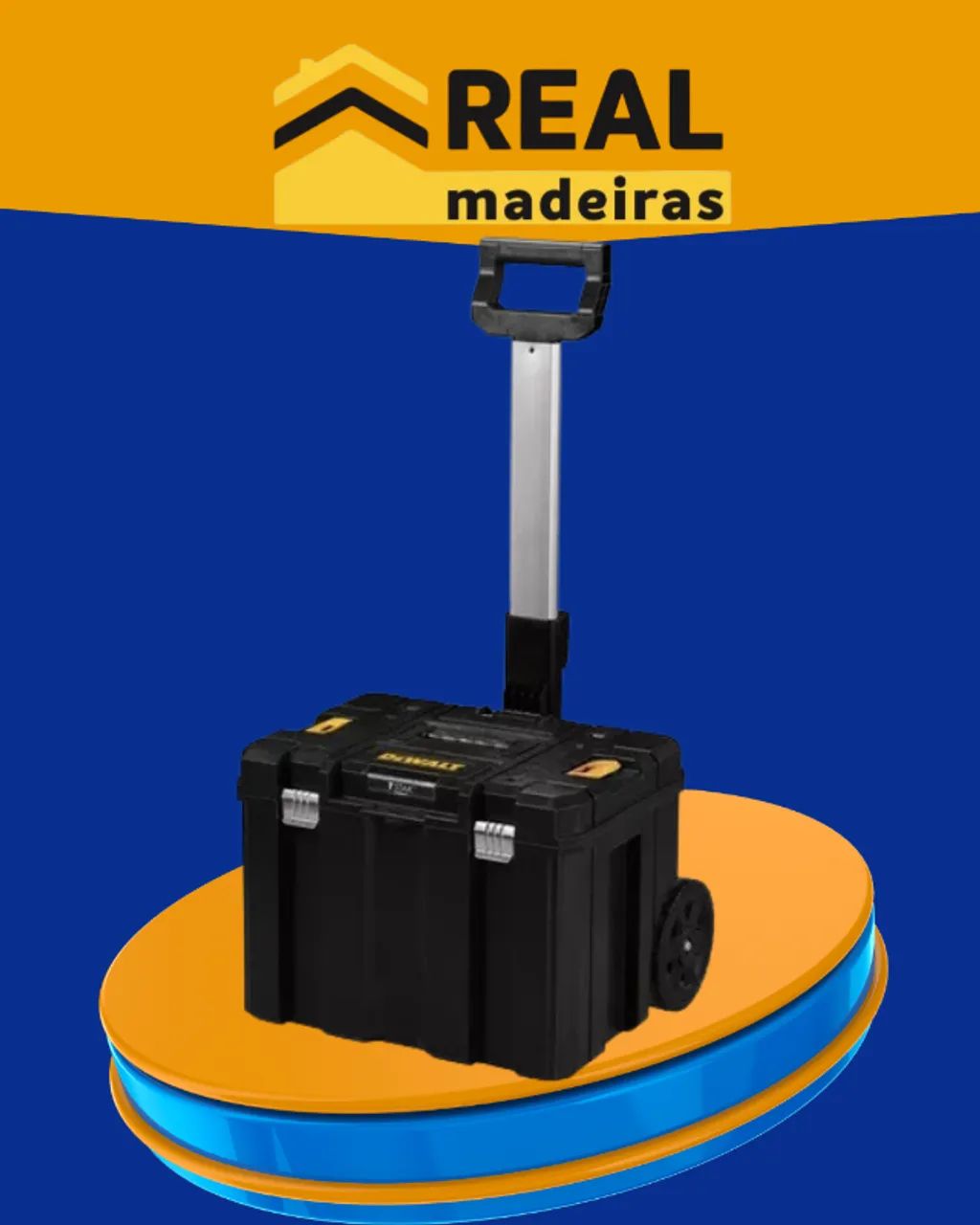 CAIXA PROFUNDA COM RODAS   TSTAK  - Foto 2