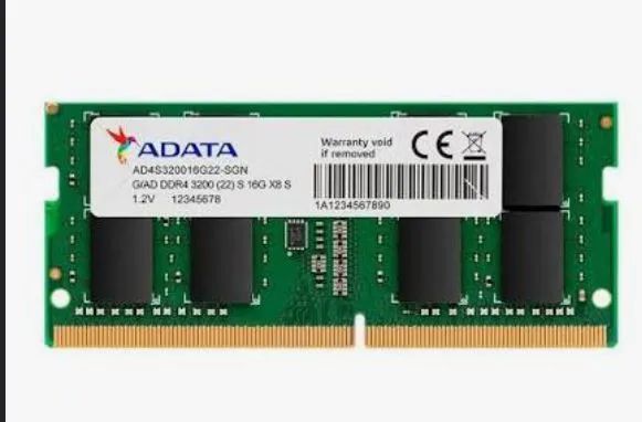 MEMÓRIA RAM 16gb 3200mhz notebook 