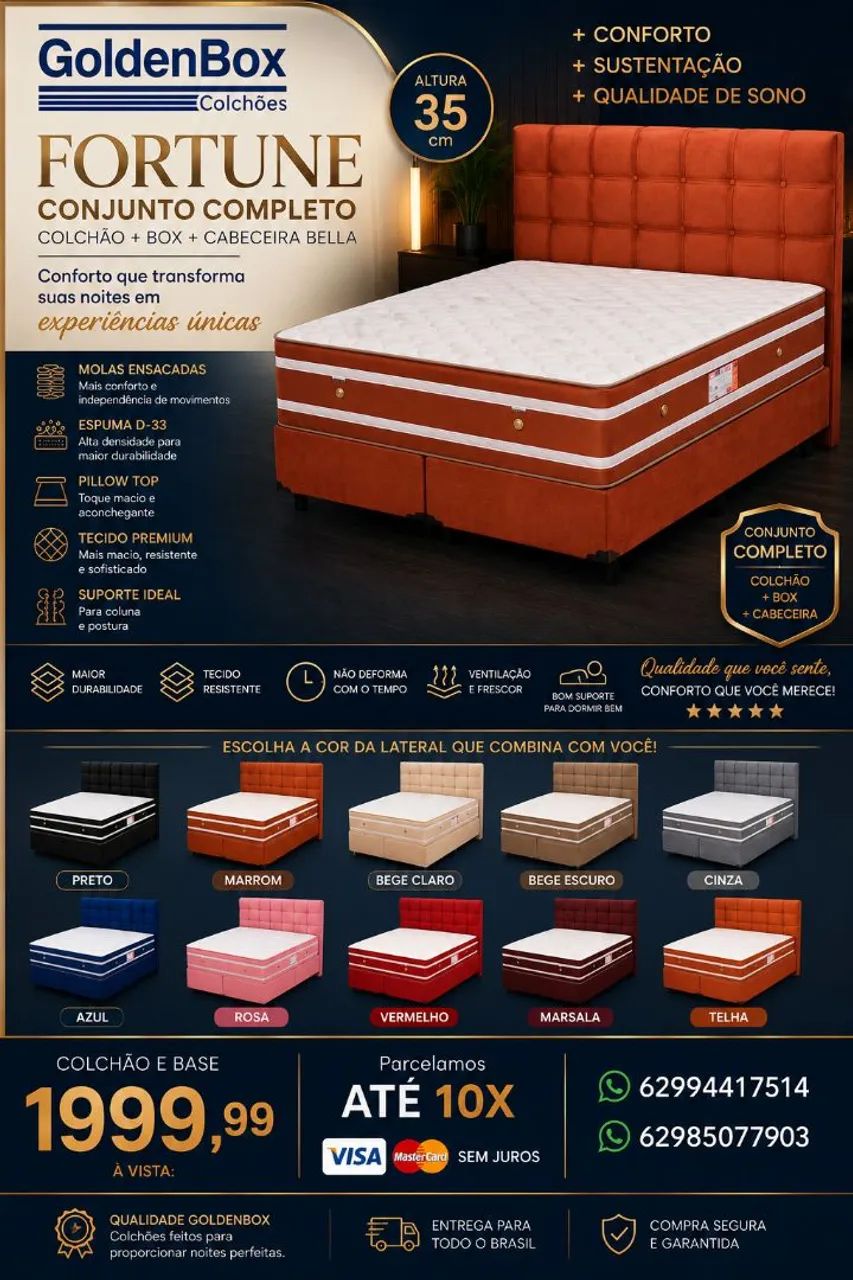 Cama box king