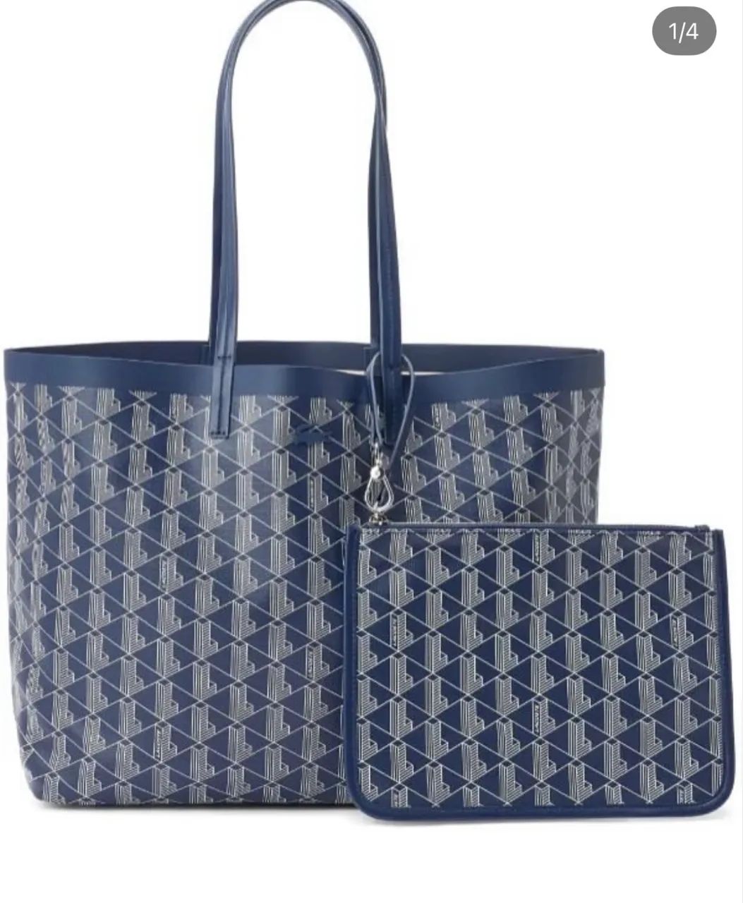 Bolsa Lacoste autêntica nova  - Foto 4