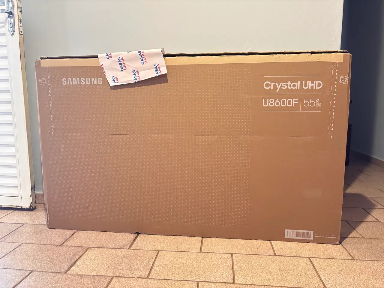 Smart TV Samsung Crystal UHD 55? polegadas Nova, não foi usada.