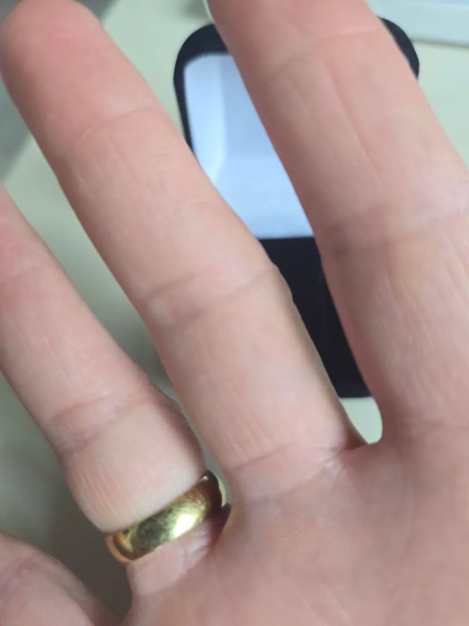 Anel de ouro 18k. Aro :18. - Foto 5