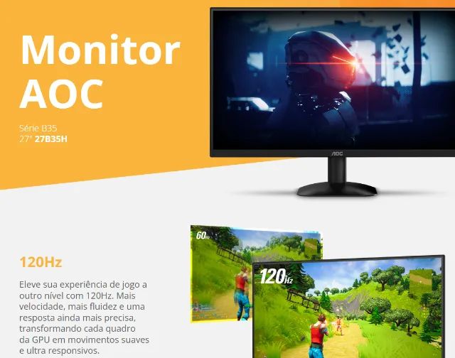 Monitor AOC 27 Polegadas Lacrado