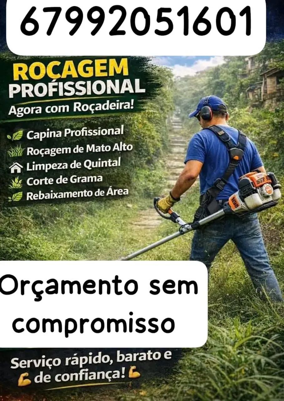 Roçagem de terrenos 