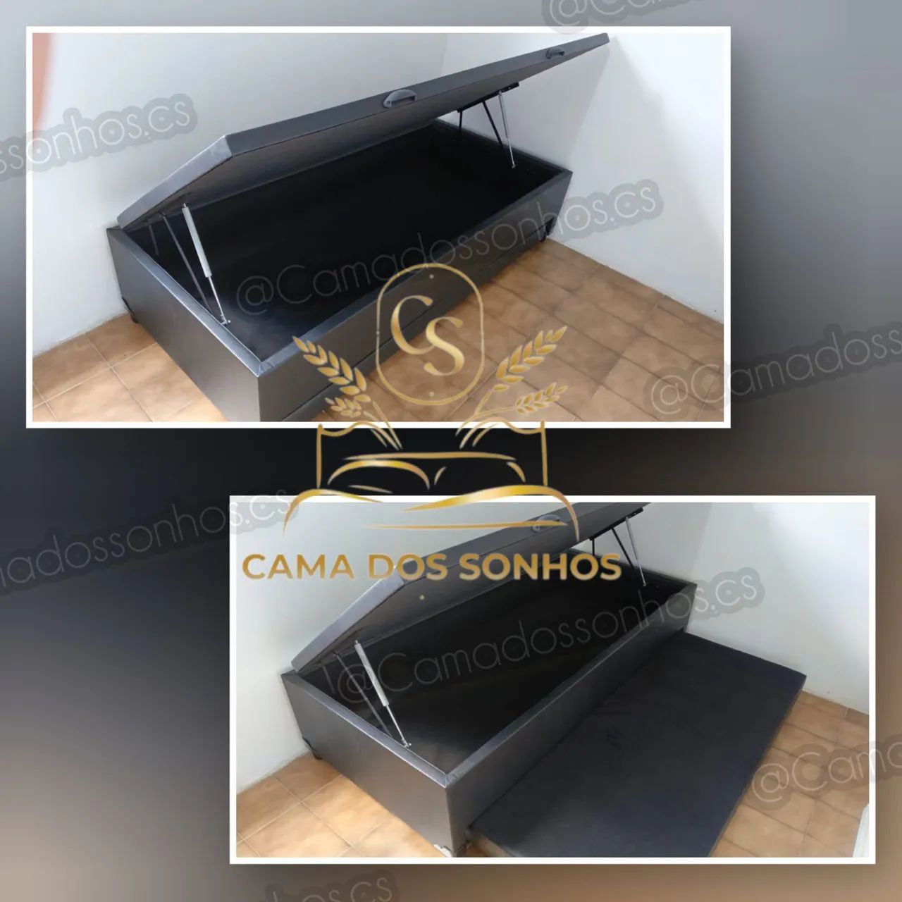 Cama Baú casal e solteiro. - Foto 5