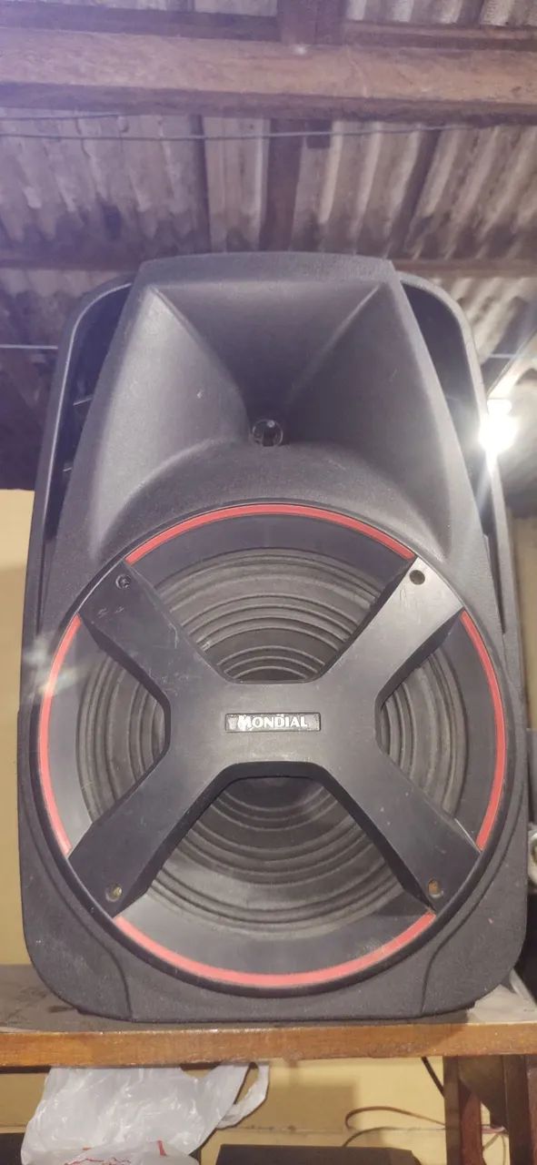 Caixa de som Mondial bluetooth sem fio