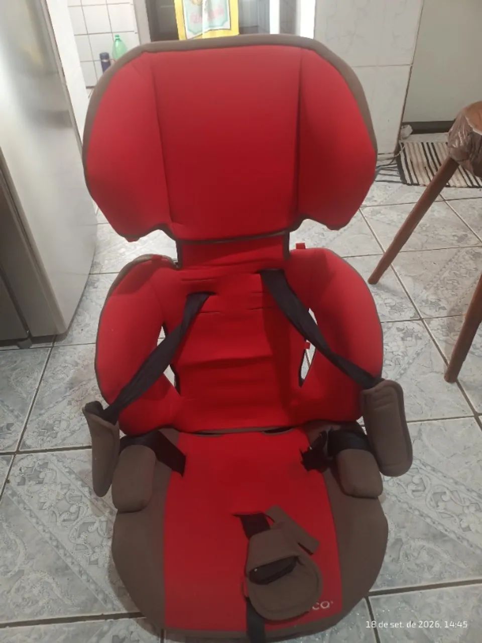 Cadeirinha infantil de carro