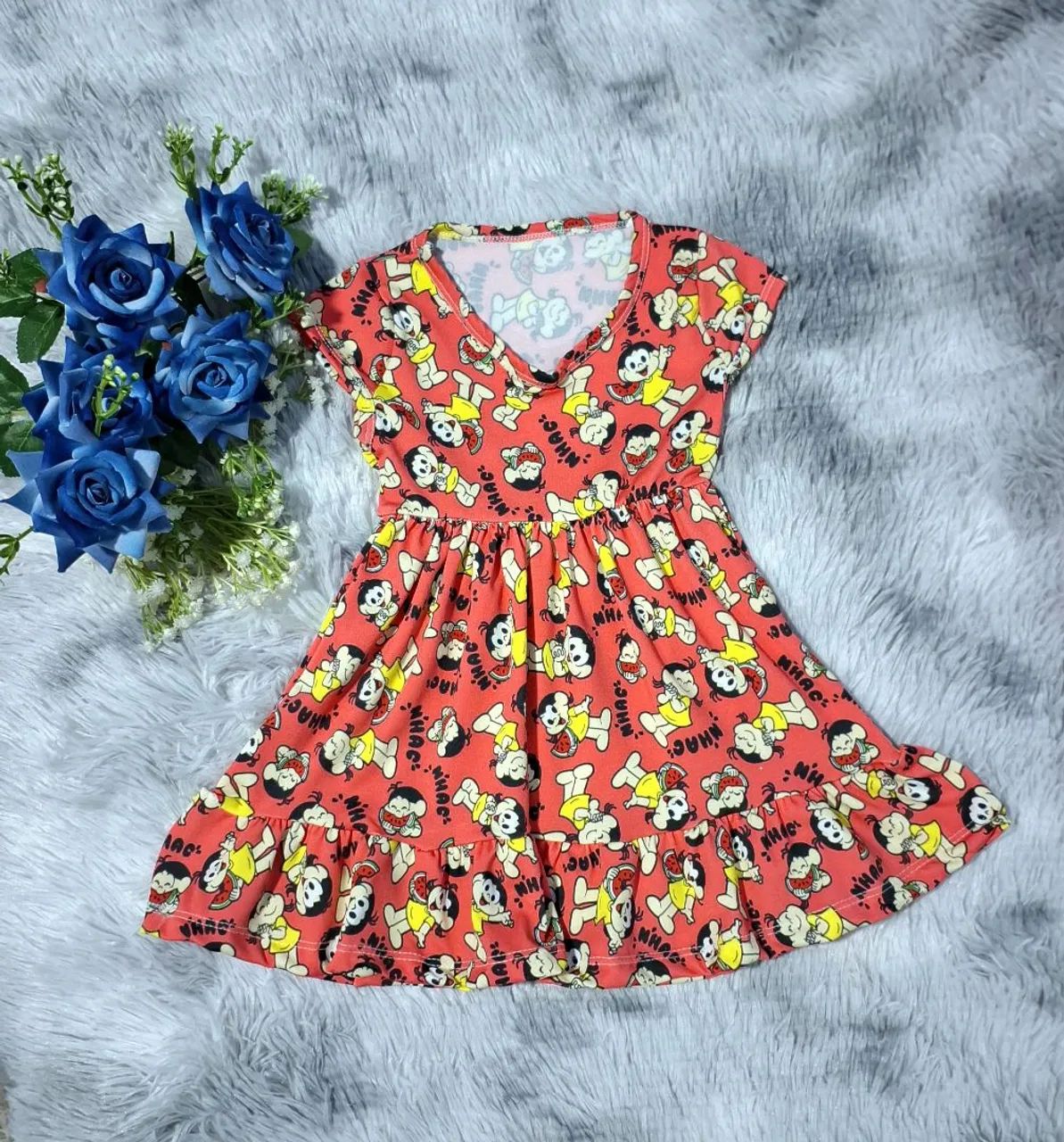 Lindos Vestidos de menina Infantil 1 ano a 4 anos