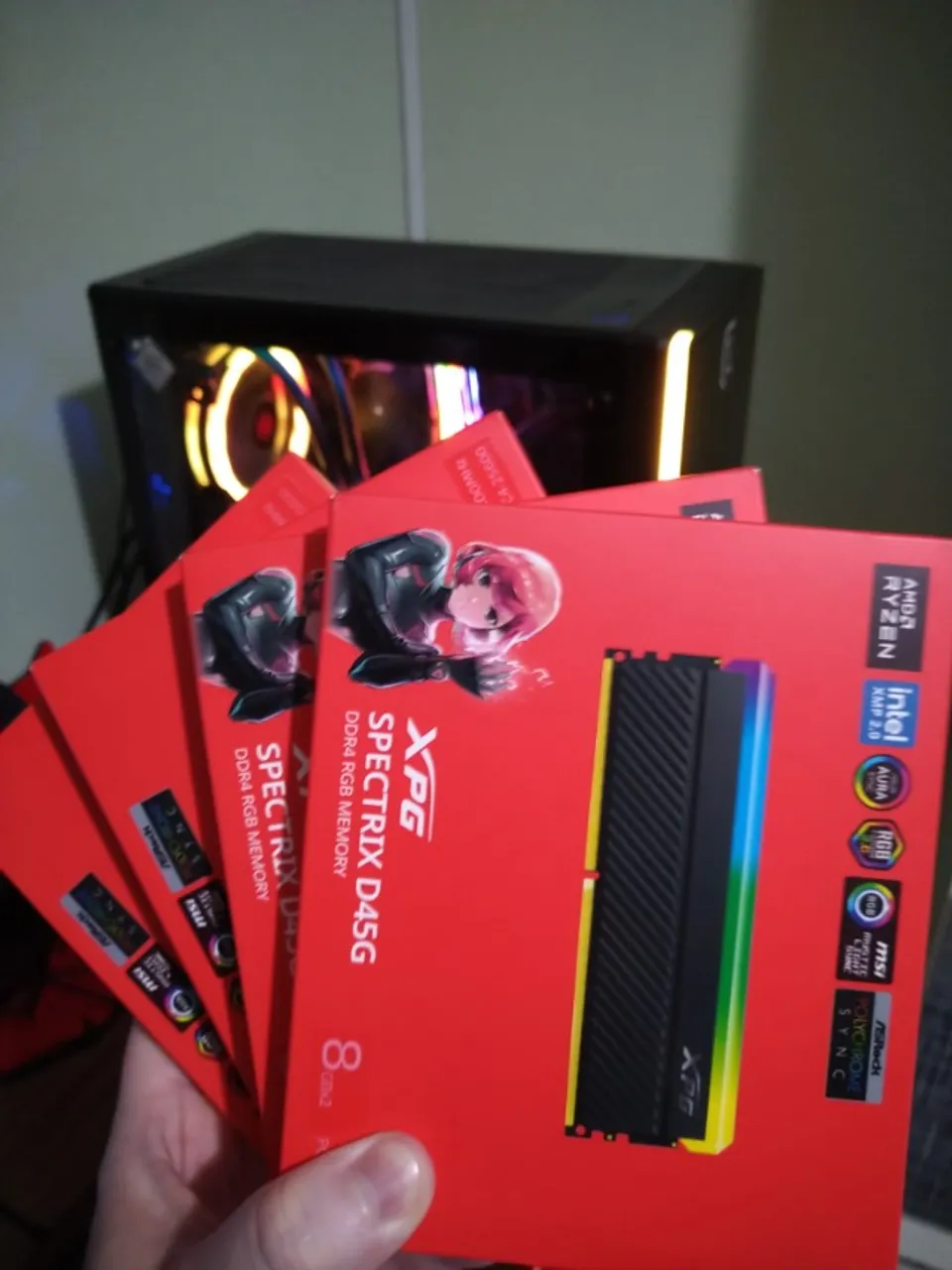 Memórias 32GB(2 x 16GB) DDR4 3200Mhz Jazer - Memória RAM - Batel