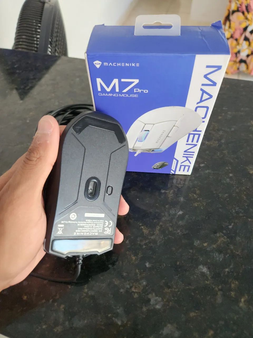 Mouse M7 pro machenike seminovo aceito propostas! - Foto 3