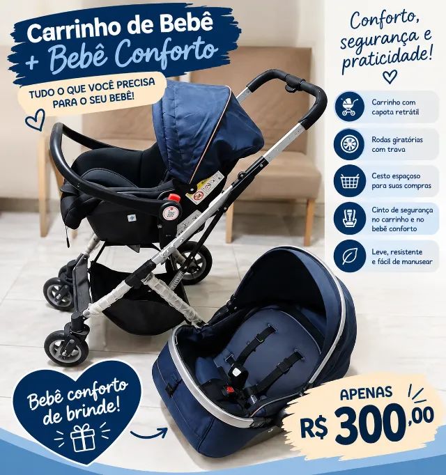 CARRINHO+BEBE CONFORTO