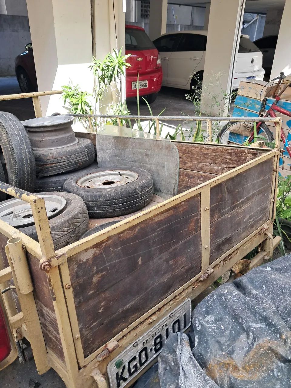 Carroça reboque 