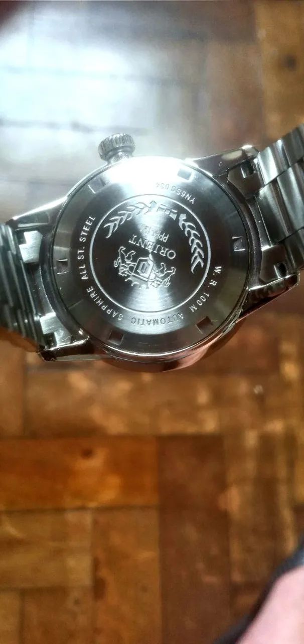 Orient yn6ss034 automático 39mm safira completo. - Foto 2