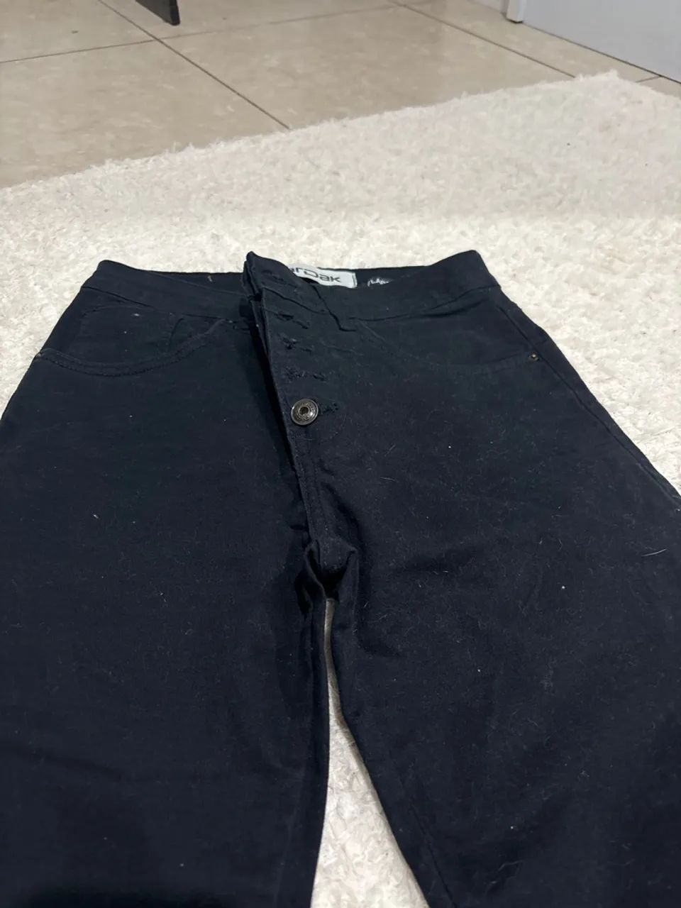Calça flaire preta