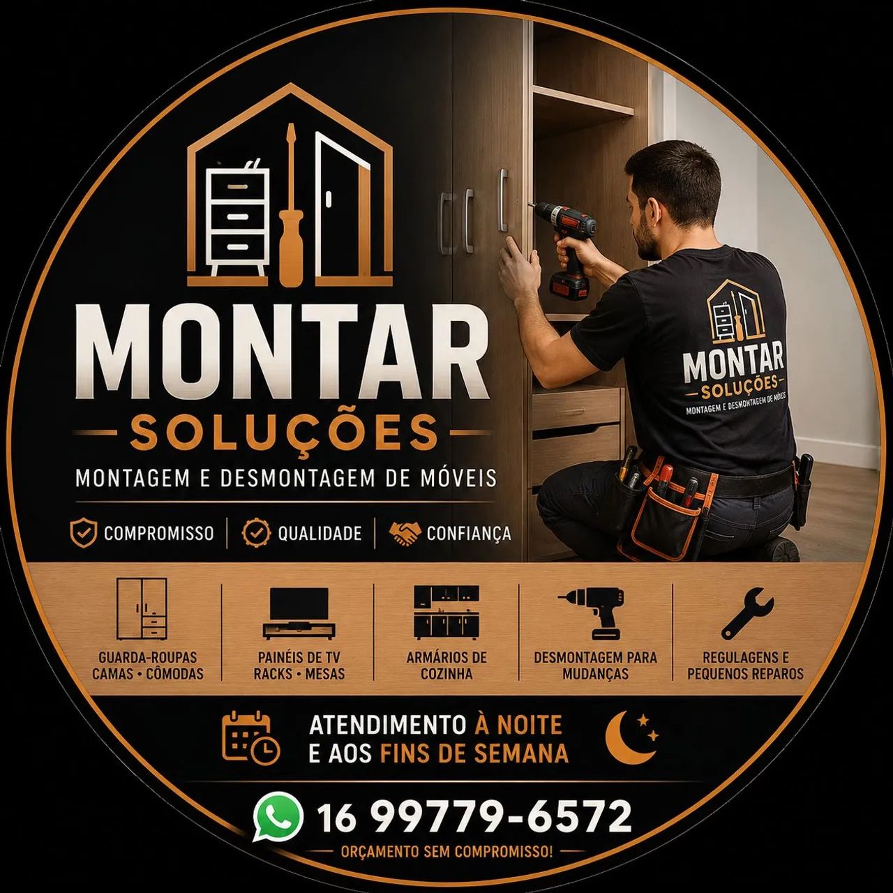 Montar Soluções  / montagem e desmontagem de móveis 