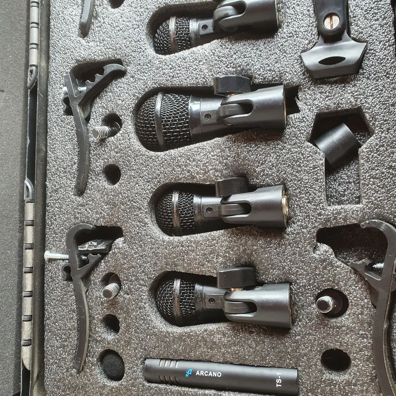 Maleta de microfone arcano
