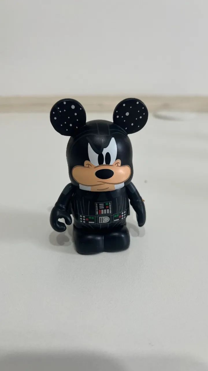 Boneco Vinylmation Disney Pateta Darth Vader 3 Polegadas Star Wars Colecionável Raro