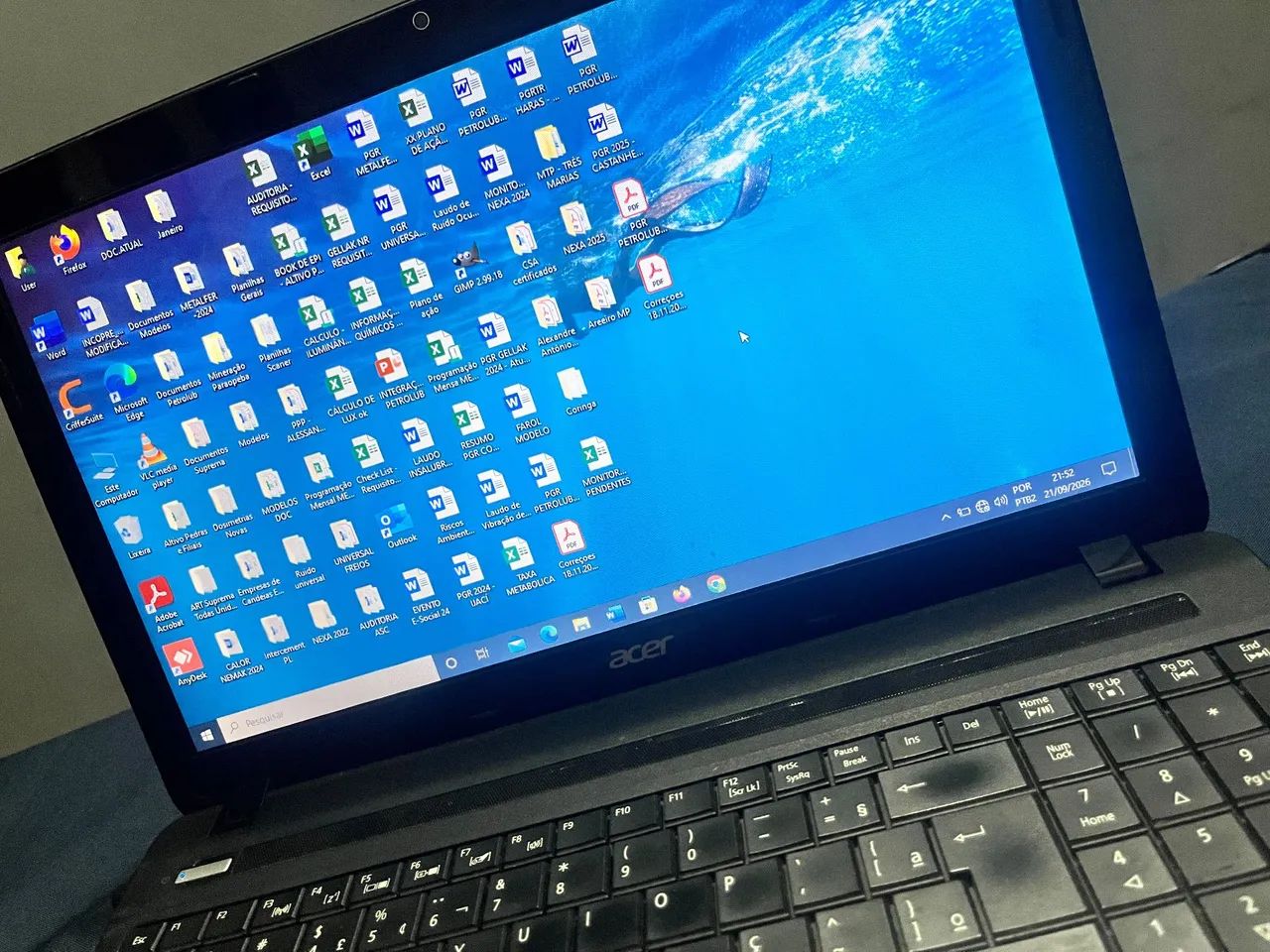Notebook Acer Aspire 6gb ram e SSD 240gb