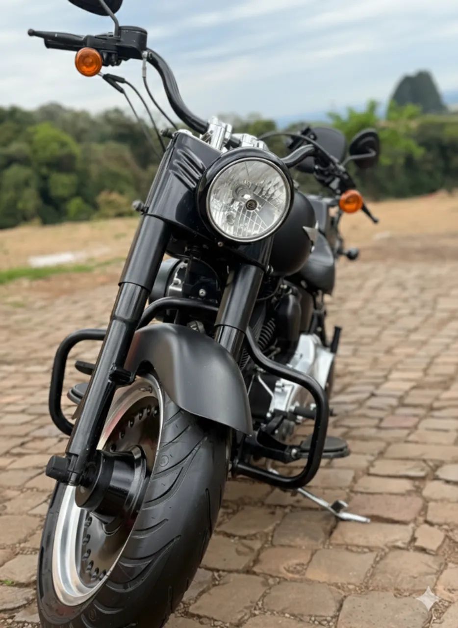 Harley-Davidson Fat Boy - Impecável - Pronta pra Rodar - Foto 8