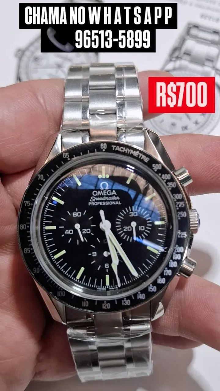 Relógio OMEGA SEAMASTER PROFISSIONAL MOONWATCH - AUTOMÁTICO 