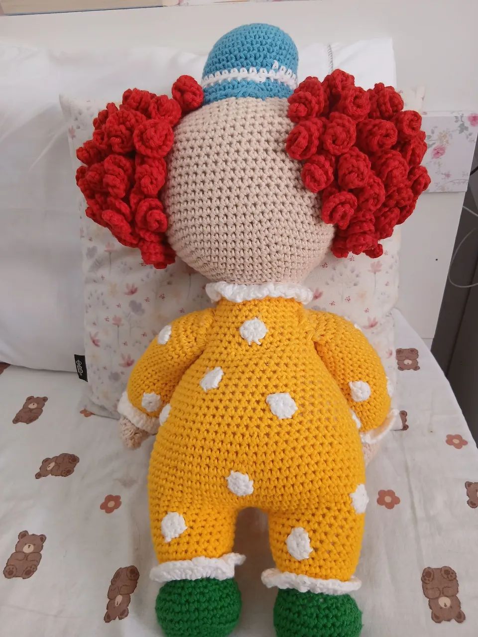 Amigurumi palhaço e raposa - Foto 3