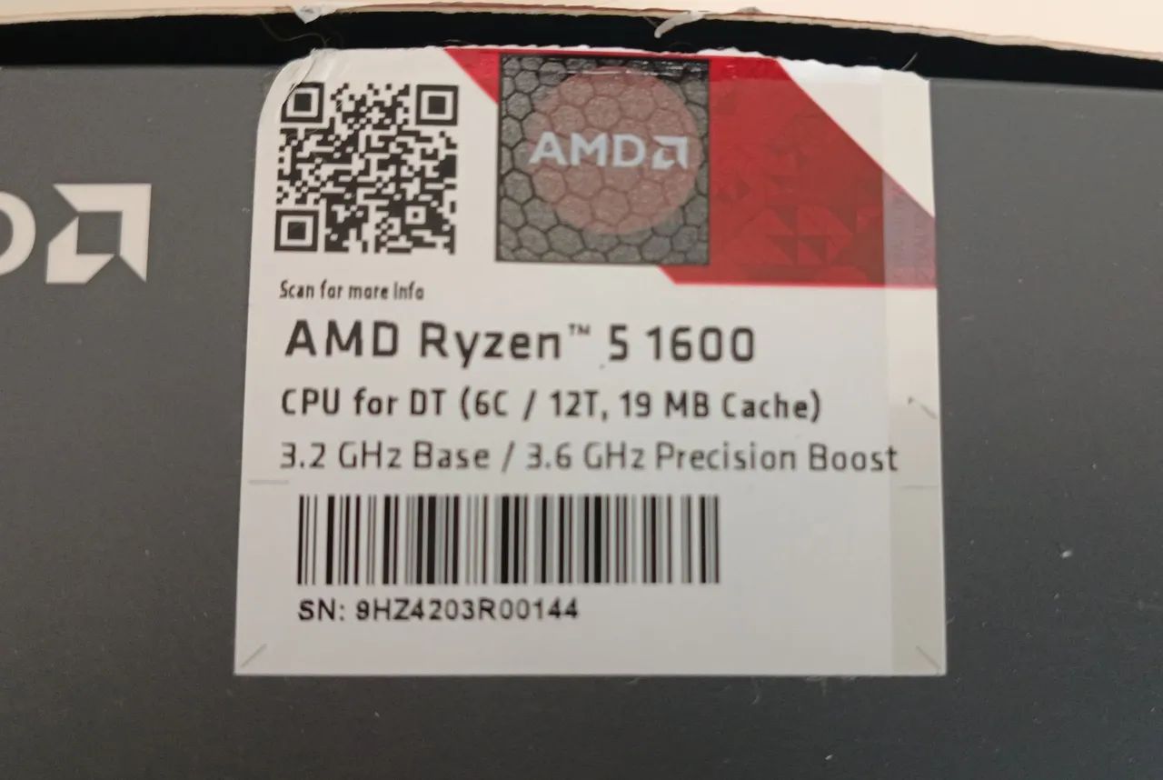 Processador Ryzen 1600AF 6/12 - Foto 2