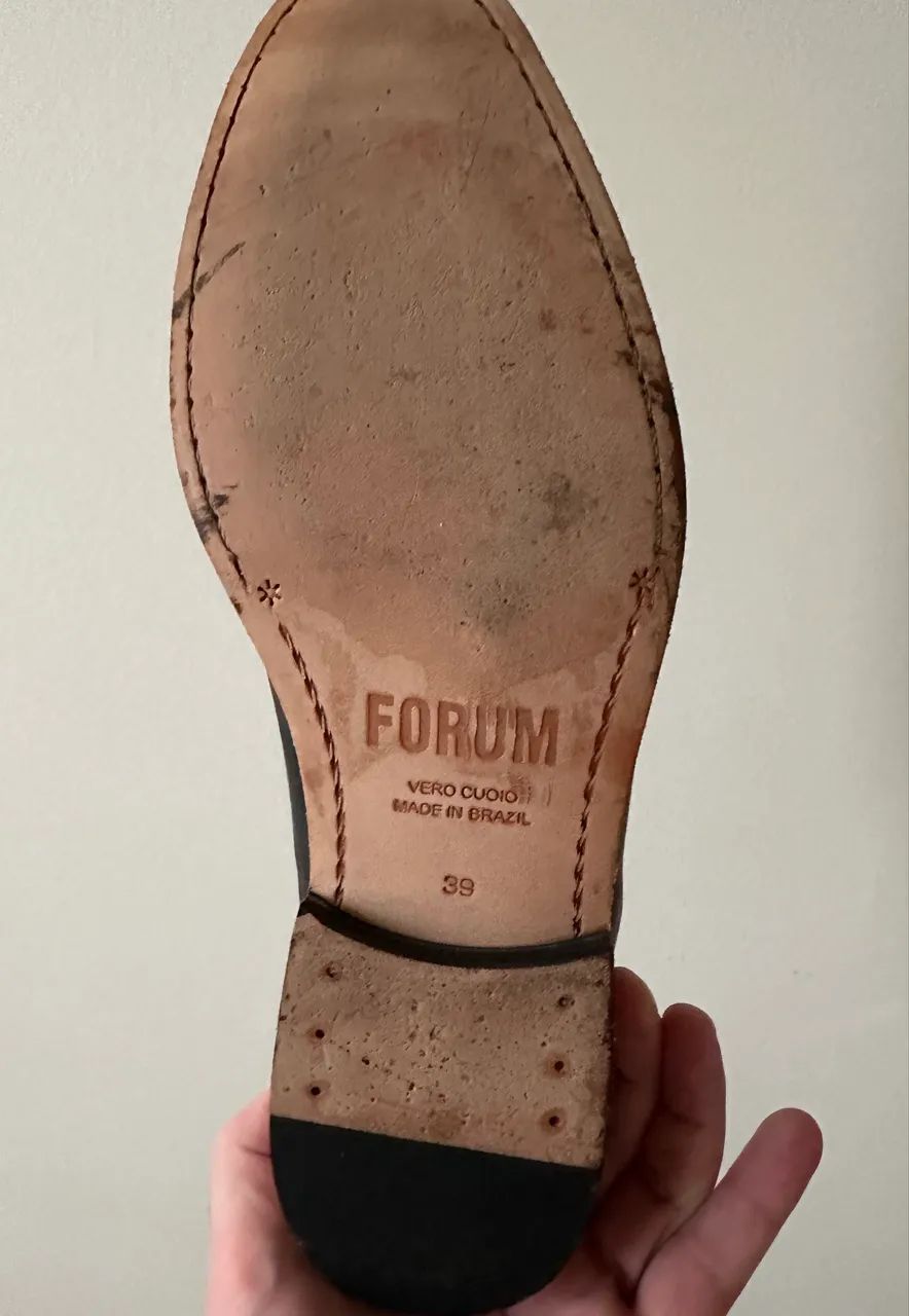 Sapato Forum  em couro - usei 1x - Foto 3