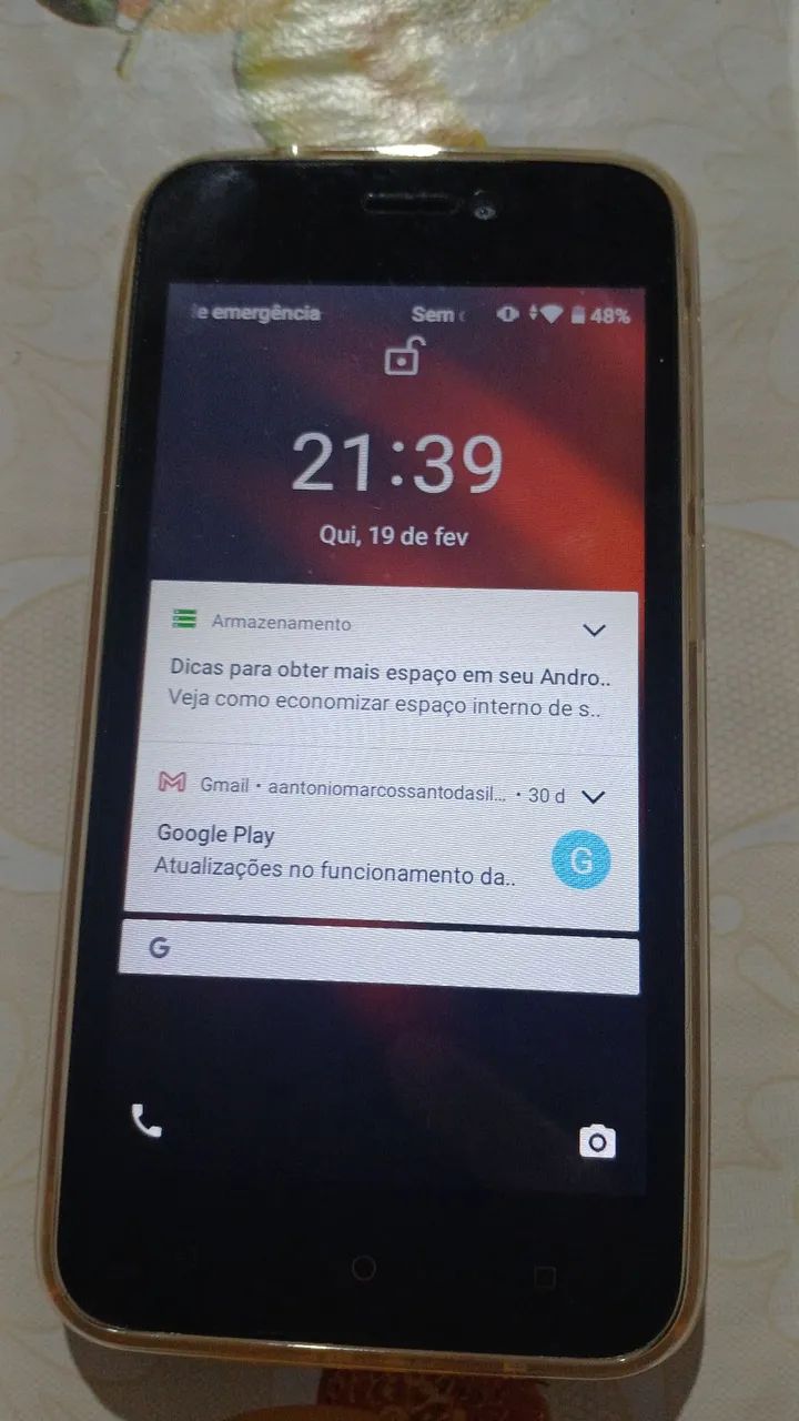 Celular em funcionamento  - Foto 2