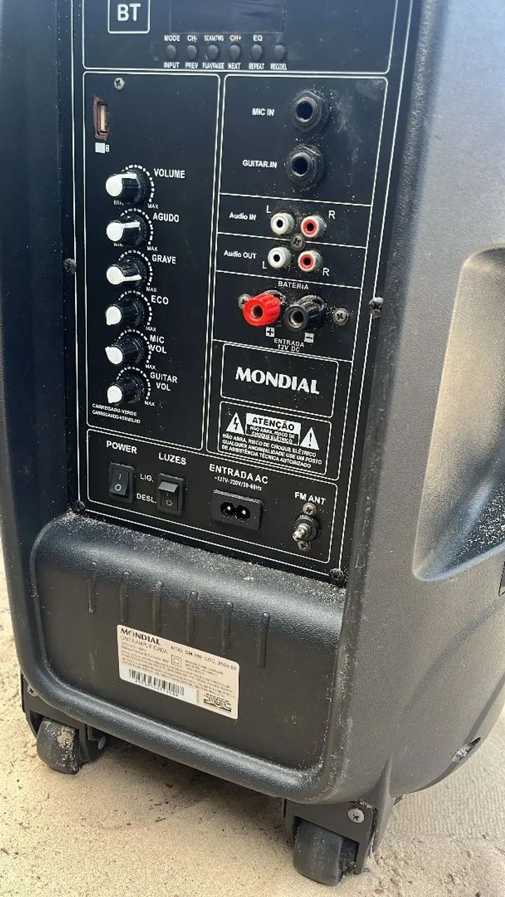 Caixa Bluetooth  Som Top Mondial - Foto 2