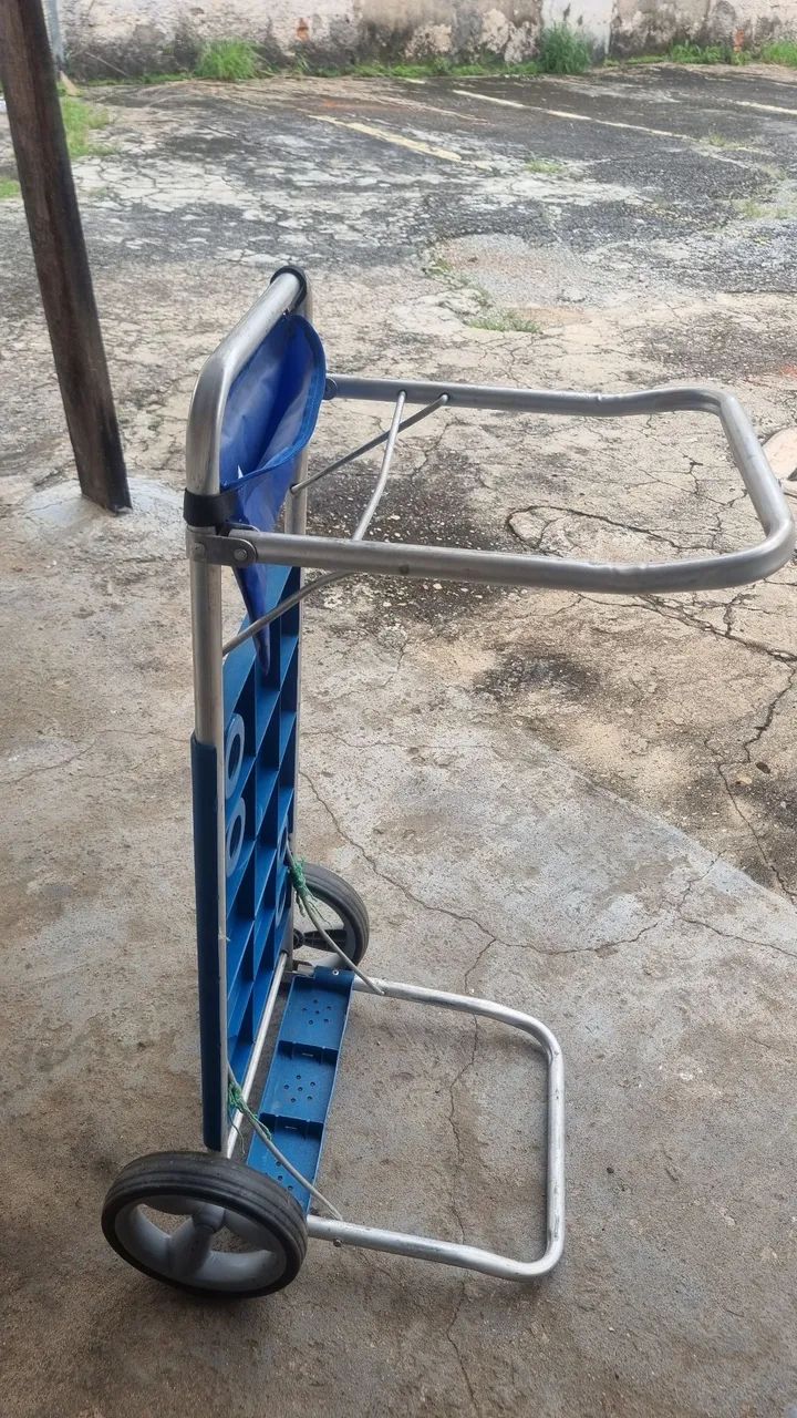 CARRINHO DE PRAIA QUE VIRA MESA - Foto 2