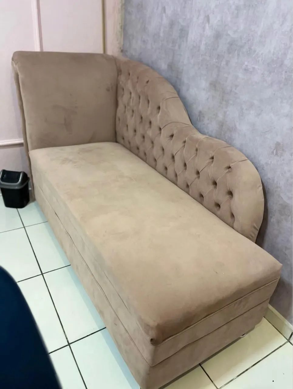 Sofá divã recamier 