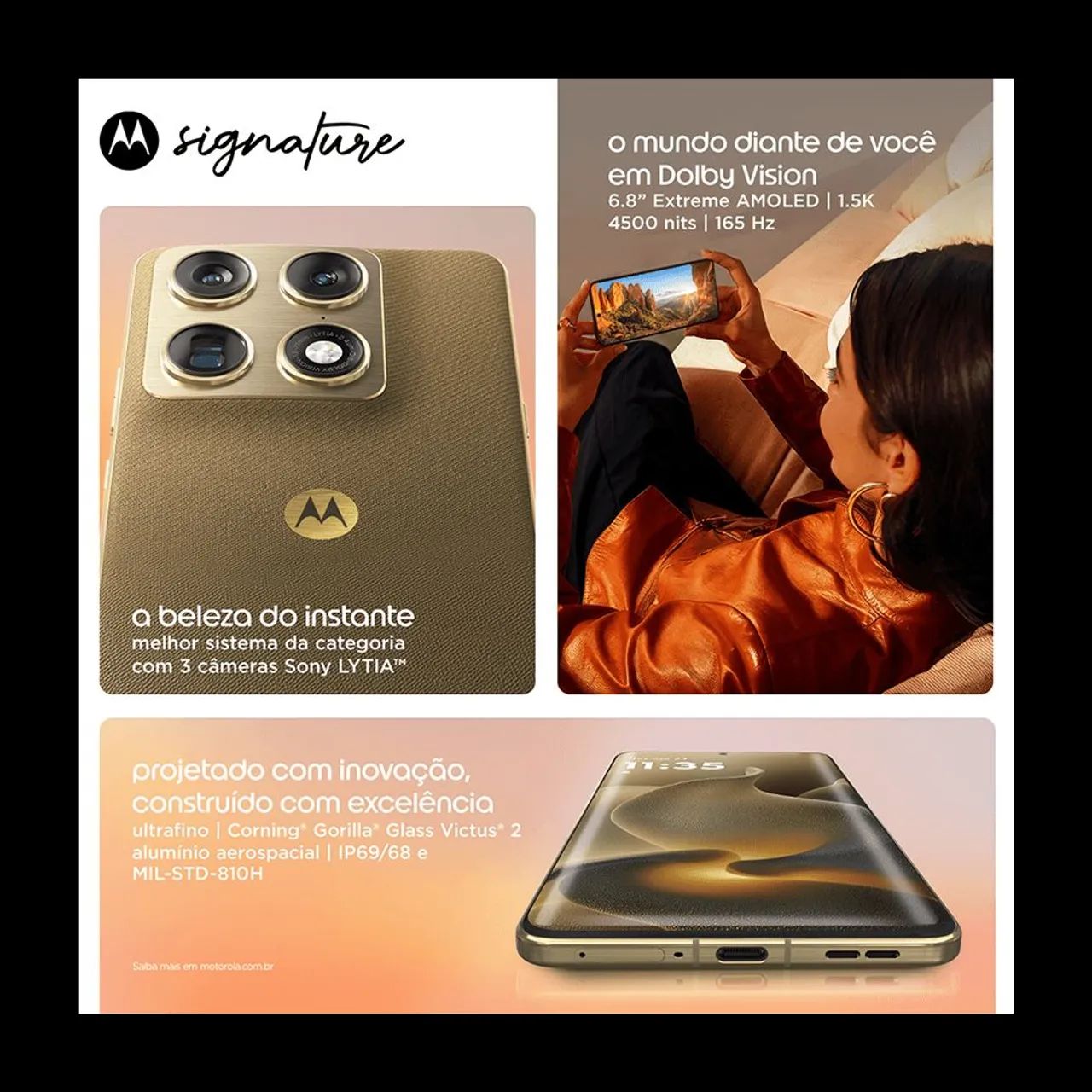 Smartphone Motorola Signature - Foto 3