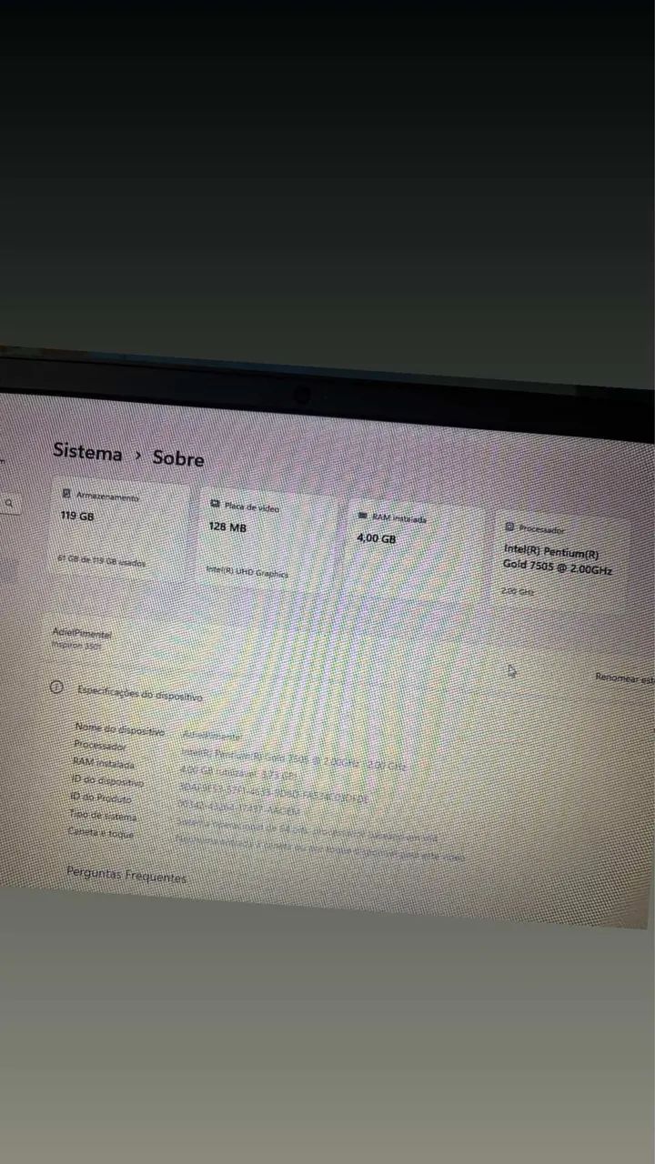 NOTEBOOK USADO DEL  - Foto 2