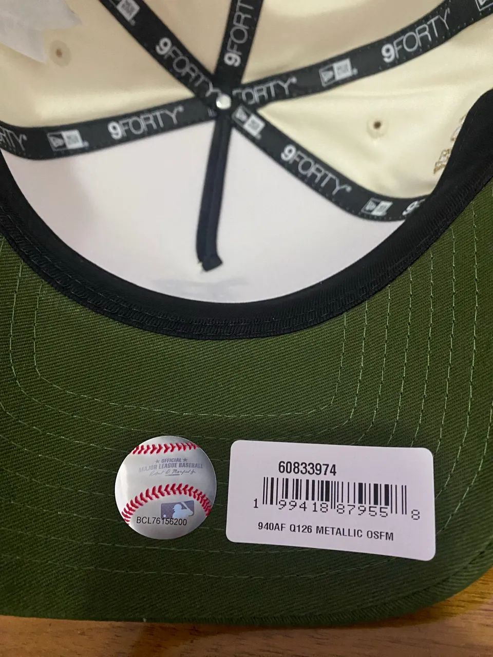 Boné New Era Boston Red Sox  9forty original - Foto 4