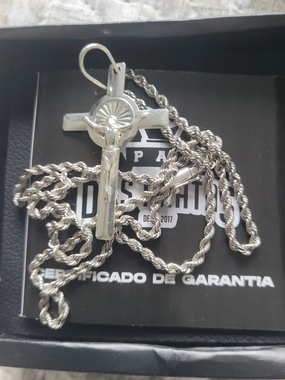 Cordao bahiano 925 prata  - Foto 5