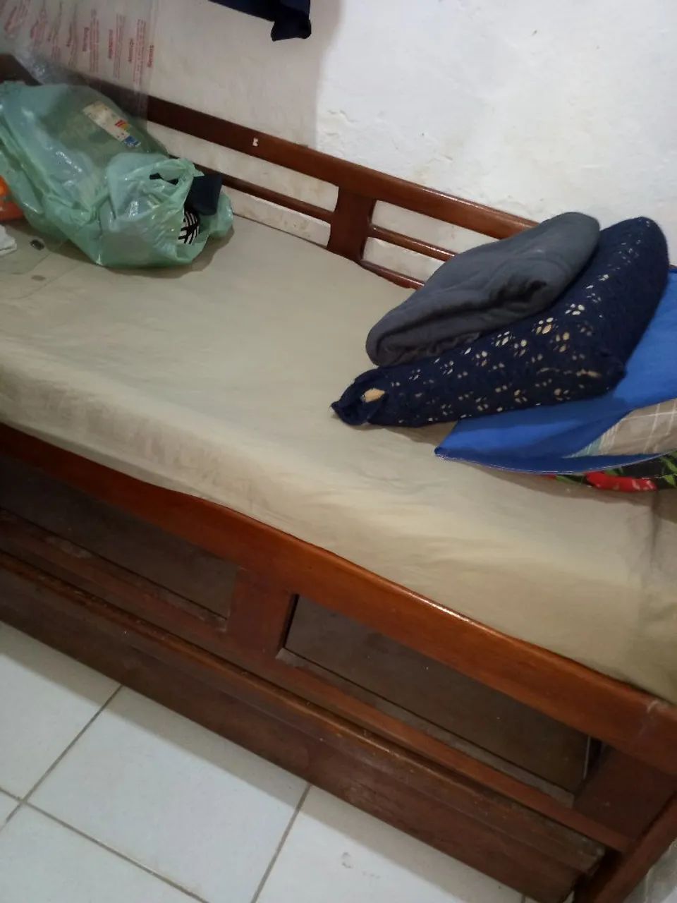 Barza arco-íris roupas e cama - Foto 4